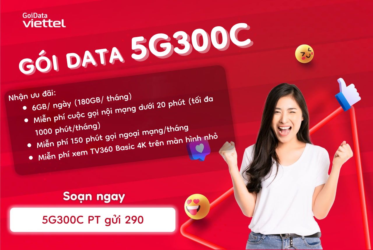 5G300C Viettel, miễn phí data, gọi thoại khủng 1 5g300c-viettel-mien-phi-data-goi-thoai-khung